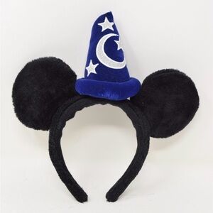 Disney Parks Mickey Mouse Fantasia Sorcerer Ears Headband